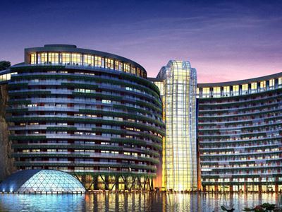 Intercontinental Shanghai Wonderland Bagian luar foto