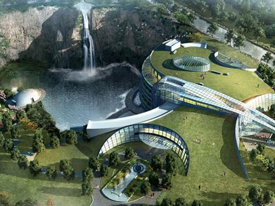 Intercontinental Shanghai Wonderland Bagian luar foto